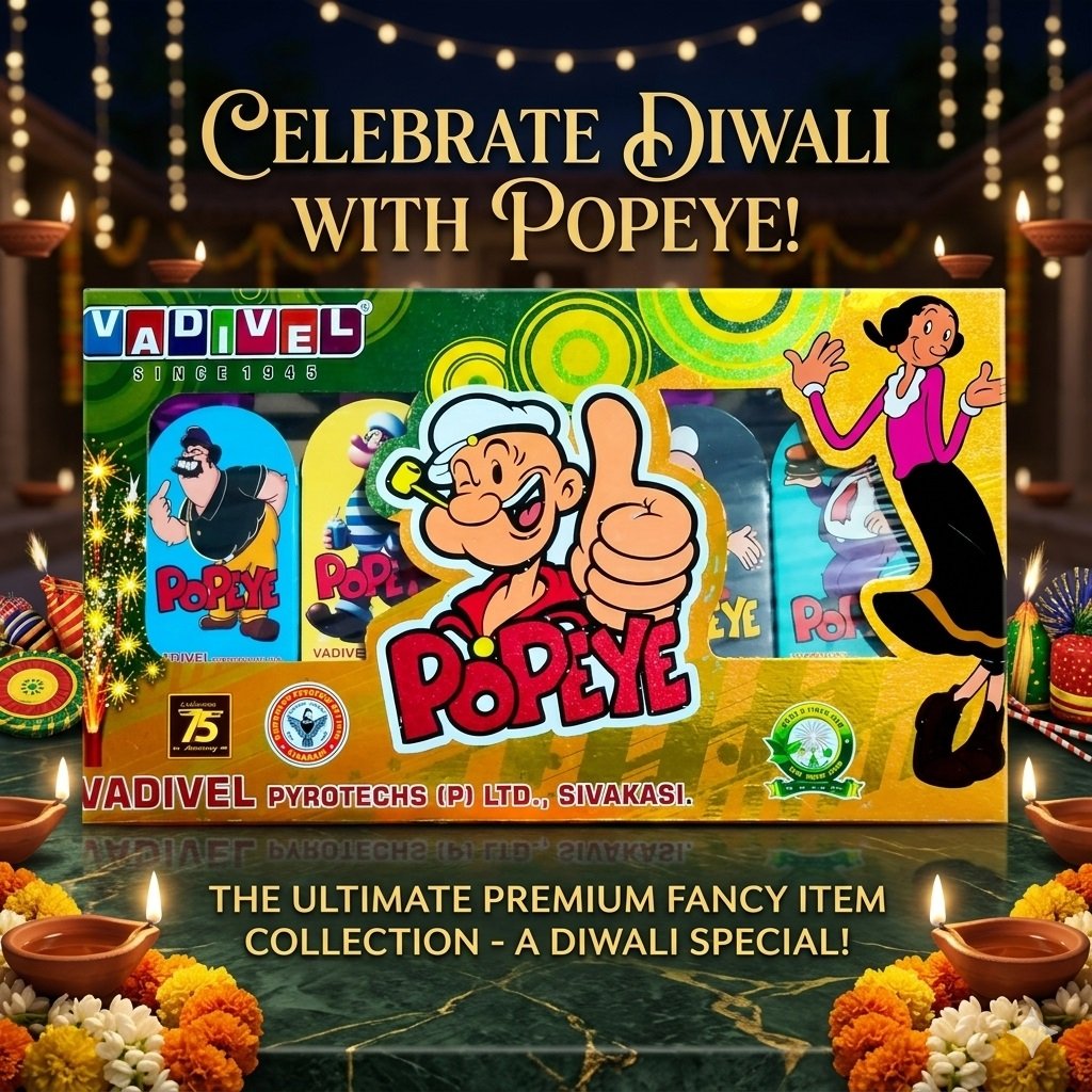 Popeye NEW (5 Pcs)